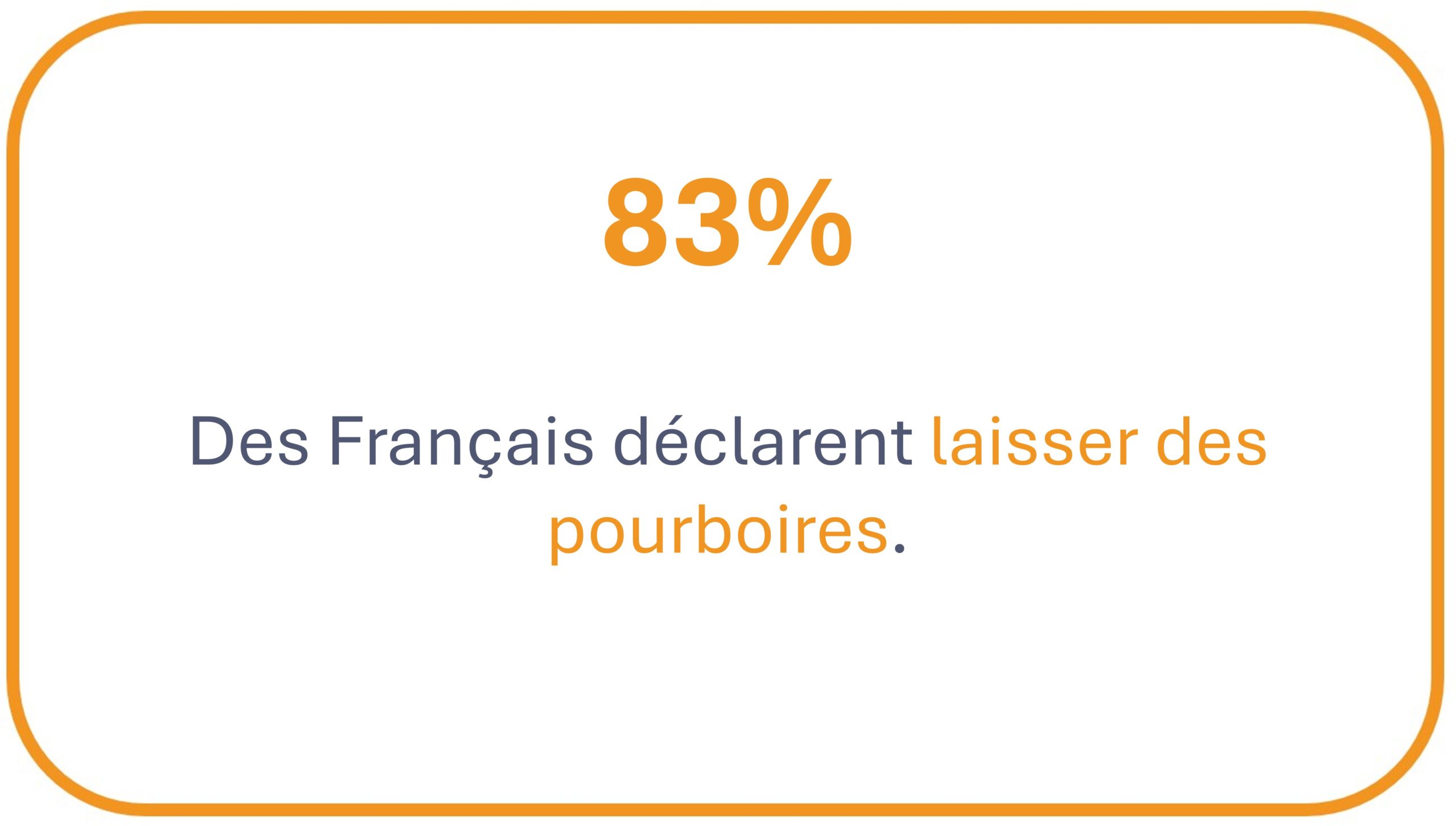 83 % des Français déclarent laisser des pourboires
